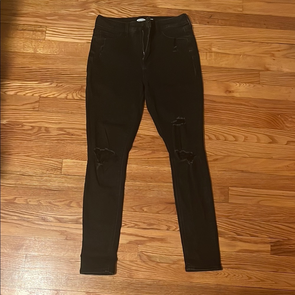 Women's Super Skinny Black Jeans
